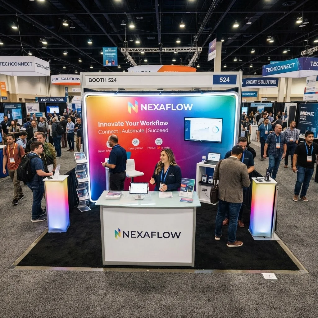 10×10 Standard Inline Exhibit trade show booth