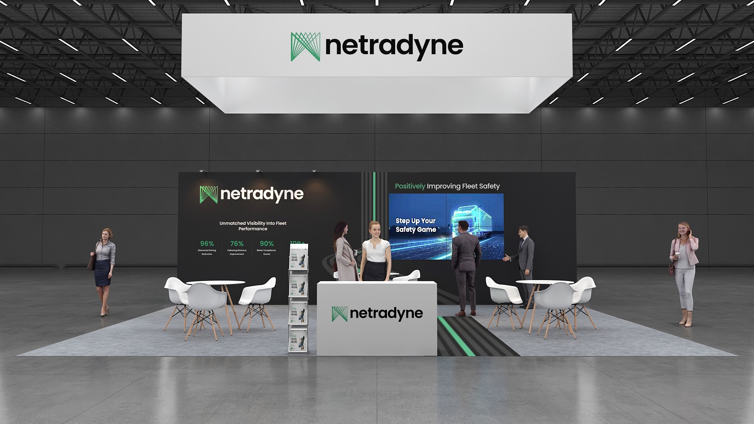 CES 2026 exhibit booth by Exhibitorly