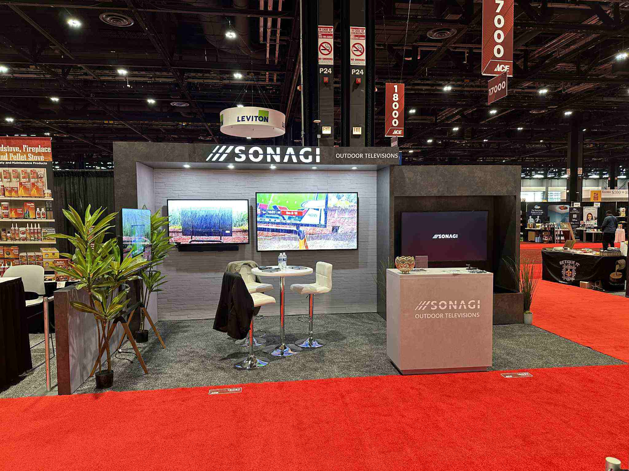 10x20 ft Booth For SONAGI in ACE HARDWARE Tradeshow Chicago by Be Unique Exhibits