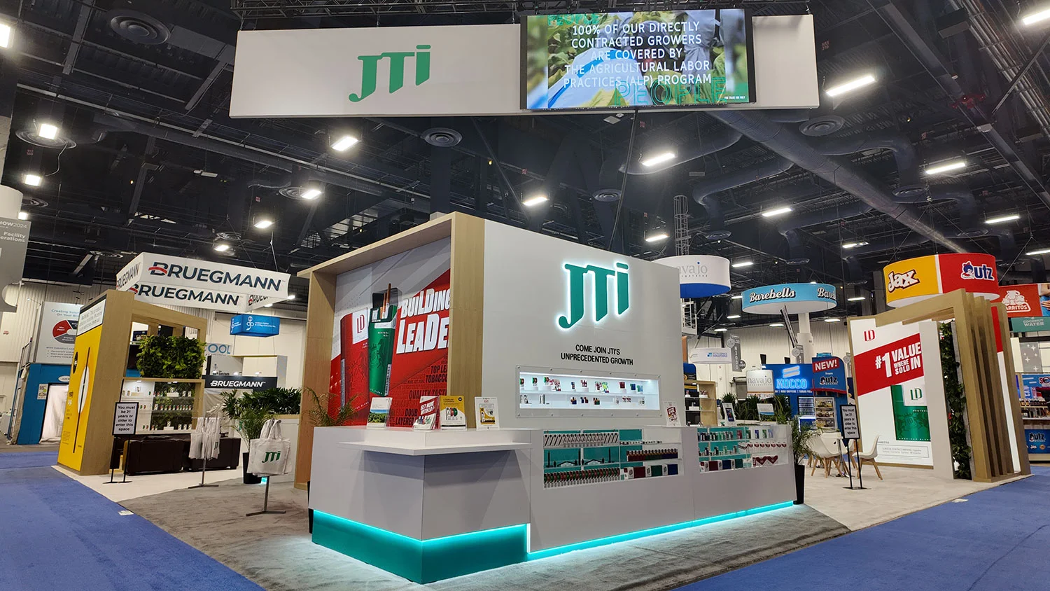 - Booth For JTI in NACS 2024 by Reaction Space
