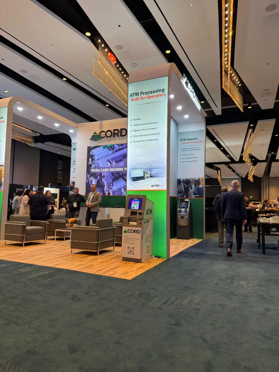 - Booth For Cord ATM in ATMIA by One Stop Expo