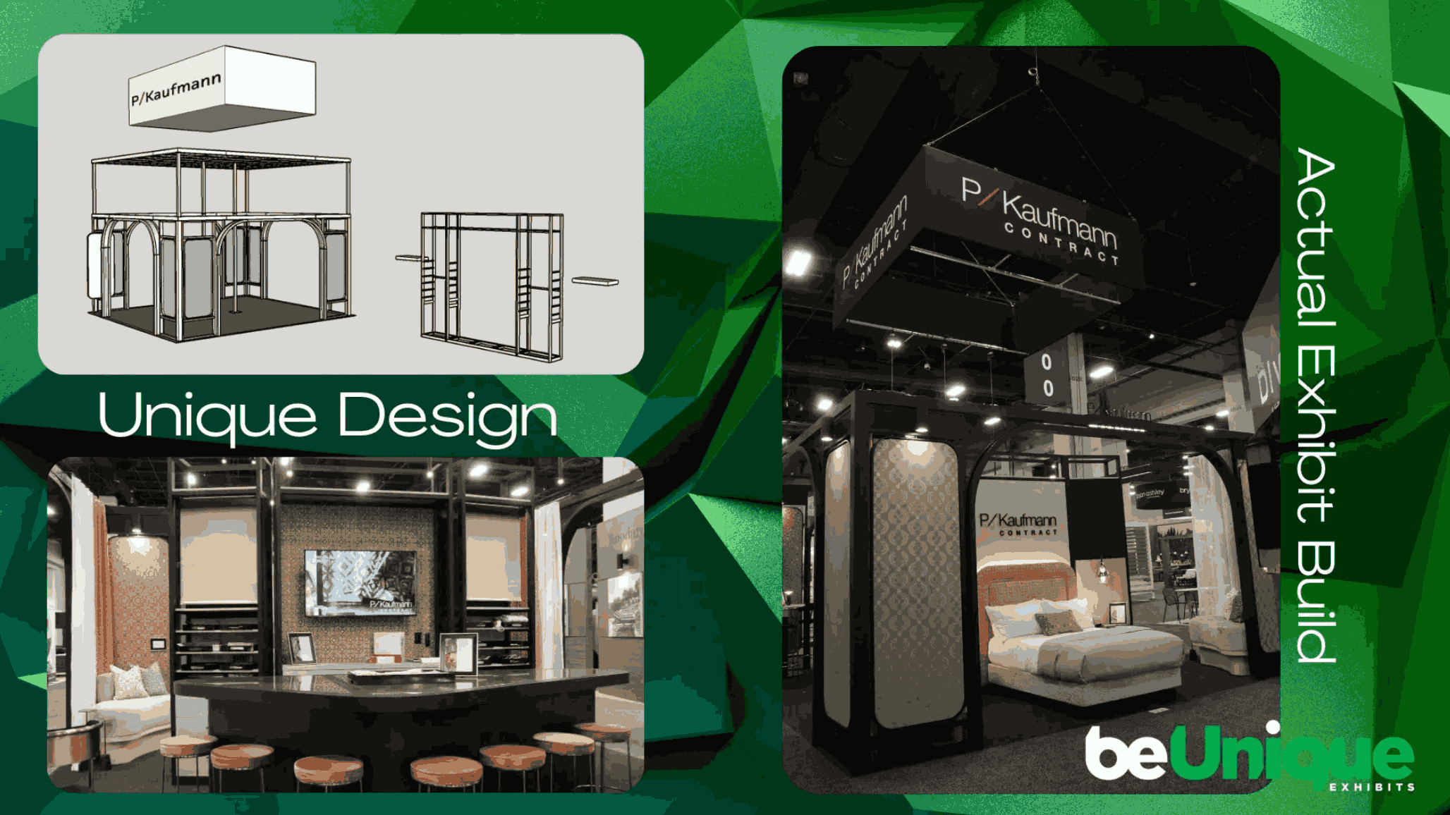 20x20 ft Booth For P/Kaufmann in HD Expo 2024 by Be Unique Exhibits