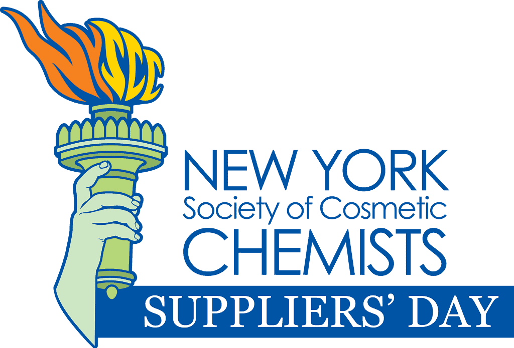 NYSCC Suppliers' Day 2026 logo — New York Society of Cosmetic Chemists ingredient and personal care expo at Javits Center NYC