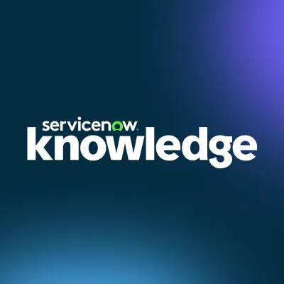 ServiceNow Knowledge 2026 logo