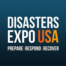 Disasters Expo USA 2026 logo — emergency management and disaster recovery industry expo at Miami Beach Convention Center