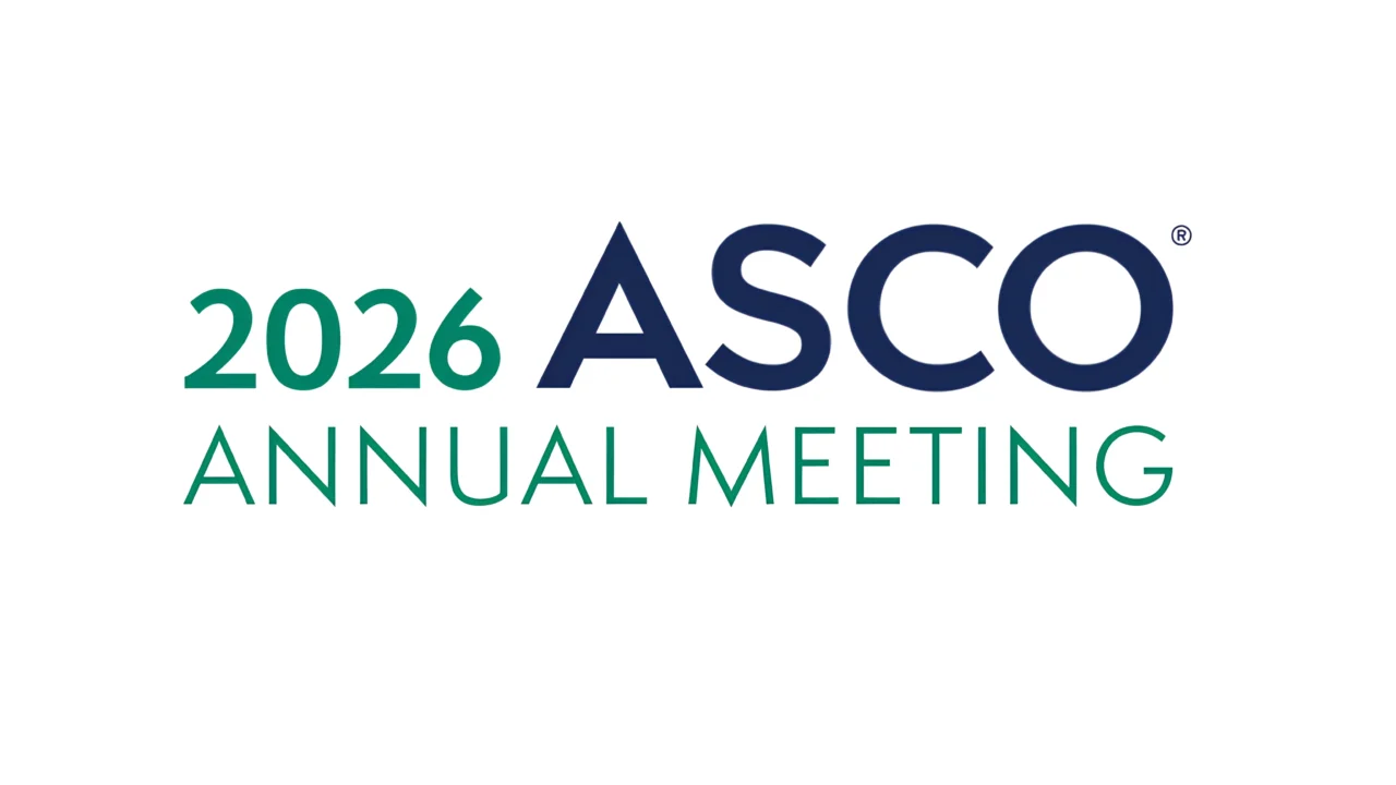 ASCO Annual Meeting 2026 logo — American Society of Clinical Oncology conference at McCormick Place Chicago