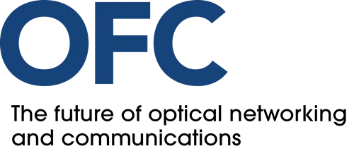 OFC 2026 logo — Optical Fiber Communication Conference at Los Angeles Convention Center