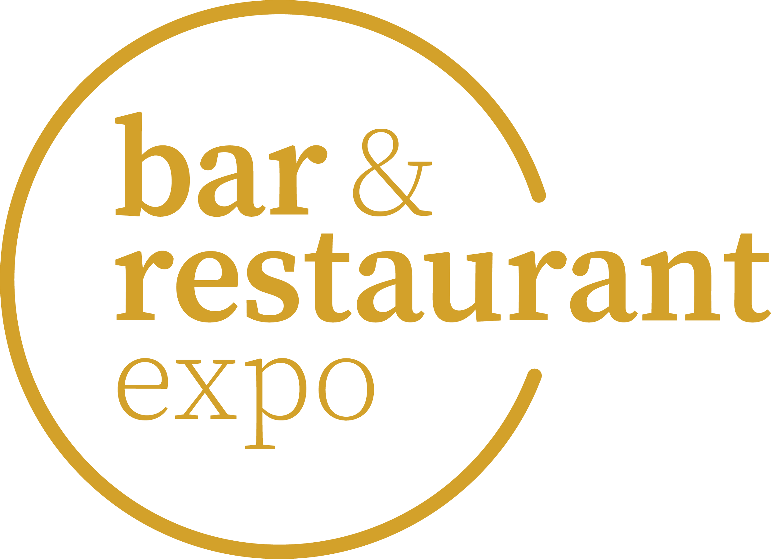 Bar & Restaurant Expo 2026 logo — hospitality industry trade show at LVCC South Hall Las Vegas