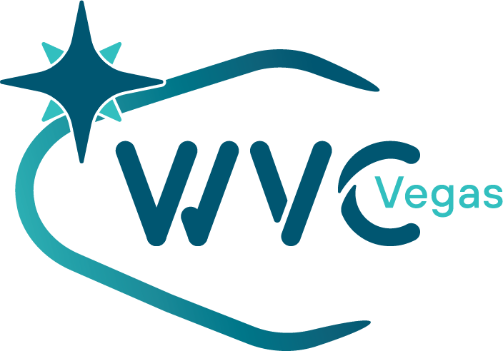 WVC Vegas 2026 logo — Western Veterinary Conference at Mandalay Bay Convention Center Las Vegas
