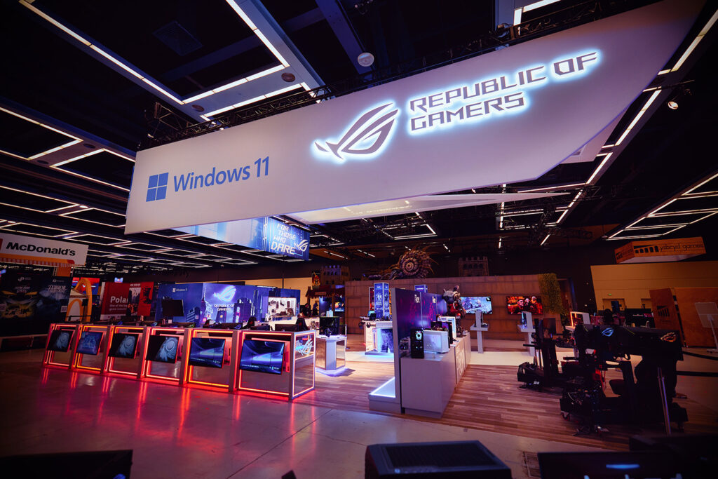 Free trade show booth design by Exhibitorly for CES 2026