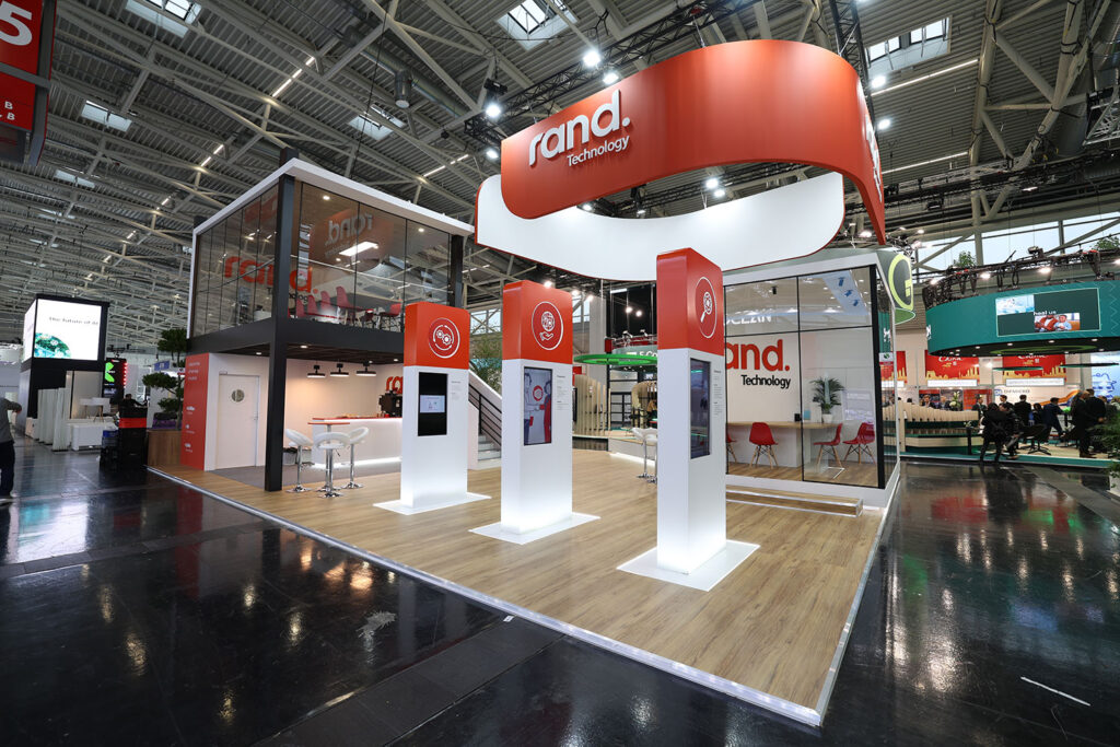 Free trade show booth design by Exhibitorly for CES 2026
